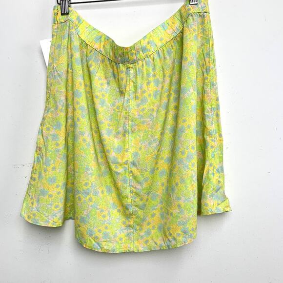 NEW Abound floral Skirt Green Size 1X - Picture 4 of 7